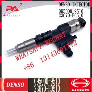 23670-E0510 DENSO Diesel Common Rail Injector 095000-9510 For HINO