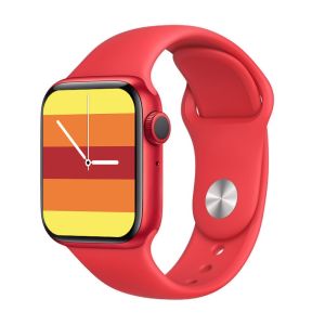 China Silicagel Square Shape Smartwatch IPS 320*385 Blood Oxygen Wristband Touch Screen Calendar on sale