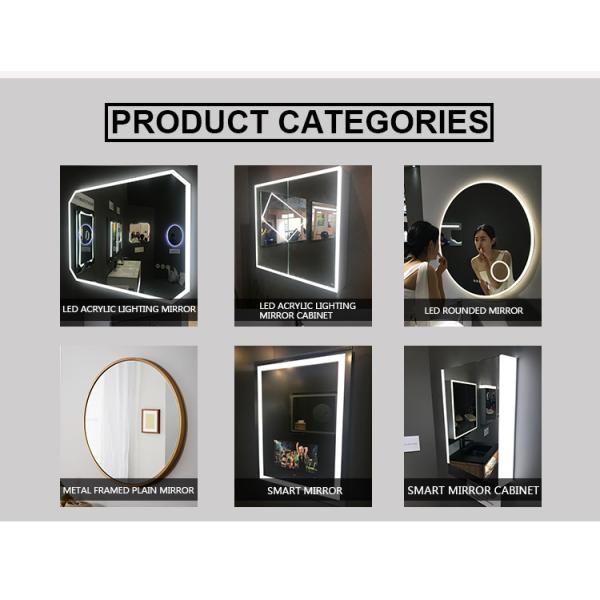 Smart Touch Sensor Switch Led Bathroom Wall Mirror Fogless Shower Mirror