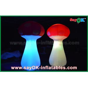 Stage Decoration Giant Inflatable LED Mushroom Lighting For Wedding / Event