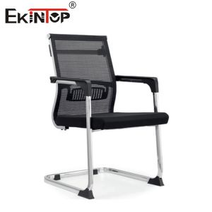 Wholesale Breathable Mesh Back Office Chair With Curved Metal Frame from china suppliers