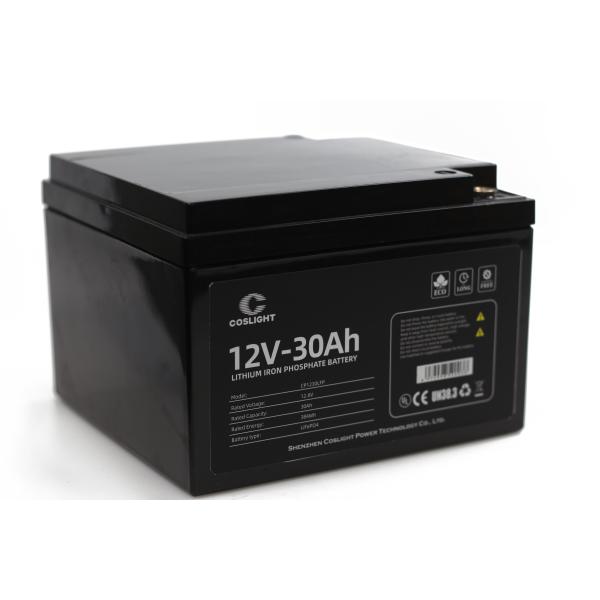 Marine 12v 30Ah Lifepo4 Lithium Batteries 12v 24ah Rechargeable Battery