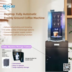 220V 2000W Automatic Coffee Vending Machine with 15.6inch Touch Screen