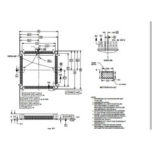 Wholesale Integrated Circuit Chip M68HC08 Microcontrollers MC68HC908GP20CFB MOTOROLA QFP from china suppliers