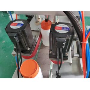 Automatic Plastic Cap Screwing Machine Production Line Spray Pump Capping