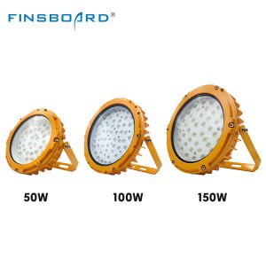 Work Explosion Proof Lighting Fixtures Intrinsically Safe 100lm-120lm/w