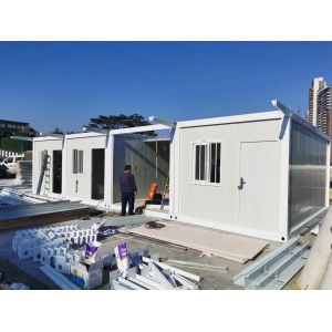 Wholesale 40ft X 20ft Prefab Tiny Homes For Sale Green House Kit Mobile House Modular Homes For Costa Rica Site Worker Dormitory from china suppliers