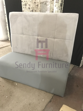 5ft High Back Tufted Upholstered Restaurant Booth Seating