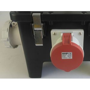 Safety Portable Power Distribution Center , Heavy Duty Rubber Generator Spider