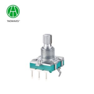 Contact Brush Type Operating System Incremental Shaft Encoder with Ec11 Knob and