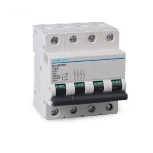 Flame Retardant Din Rail 63A 10Ka MCB Circuit Breaker