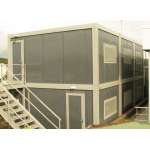 Wholesale Temporary Dismountable Mobile Office Containers - Galvanized Steel Structure from china suppliers
