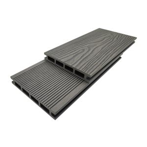 Wholesale Interlocking WPC Composite Anthracite Decking For Backyard FSC Certificated from china suppliers