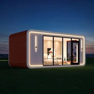 Wholesale Hotel Container Houses Apple Cabin Comfort Cabin Mobile Home Whole House Customization from china suppliers