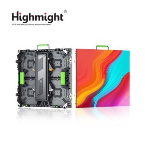 High energy saving LED rental screen RS-B series, low power consumption, high