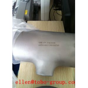 Wholesale TOBO STEEL Group ASTM A815 WP S32760 lateral tee from china suppliers