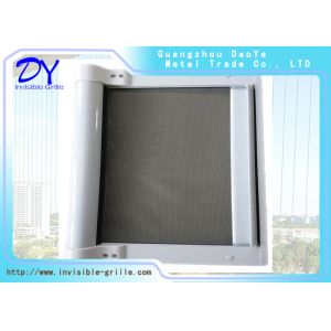 250cm Pleated Mesh Folding Screen Door With Fabric
