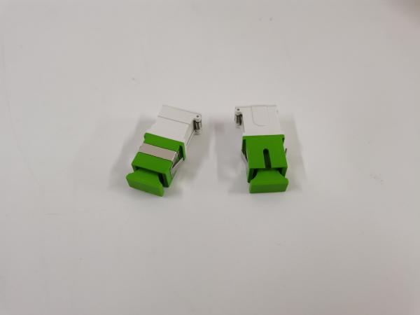 Quality Simplex SC To SC SM MM Fiber Adapter Vertical Shutter FTTH FTTB FTTX Network for sale