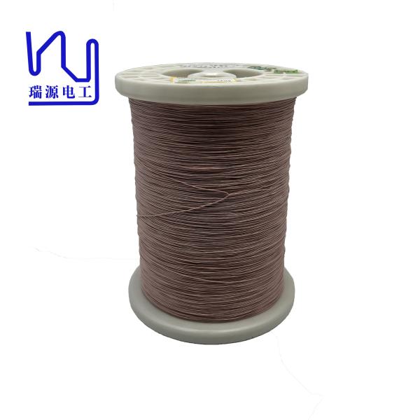 Voltage USTC Litz Wire Copper Conductor 3300V Breakdown 155C Rated Dacron/Nylon