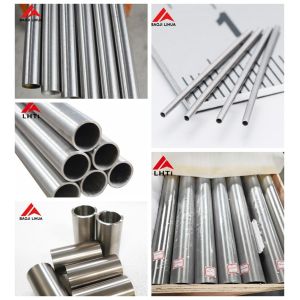 Customized Titanium Grade 1 Tube , Round pipe Titanium Seamless Tube