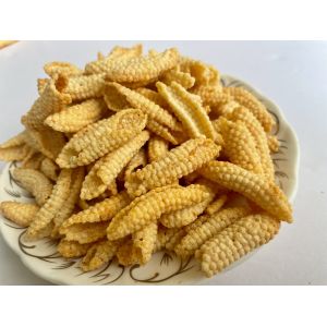 Soft Texture Spicy Shrimp Crackers Enduring Taste Wasabi Rice Crackers