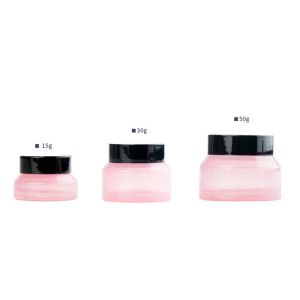 China Food Safe Cosmetic Cream Jar Non Spill Home Empty Cosmetic Containers on sale