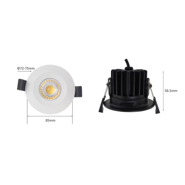 Fireproof Dimmable Fire Rated IC LED Lighting COB Down Light