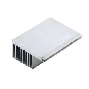 Anodized Extruded Aluminum Profile Square Heat Sink Anodized
