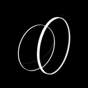 Round Ultra Thin UV Quartz Sheets JGS1 With Thickness 0.1mm To 0.5mm For Lab Project Research Fluorescence Detection