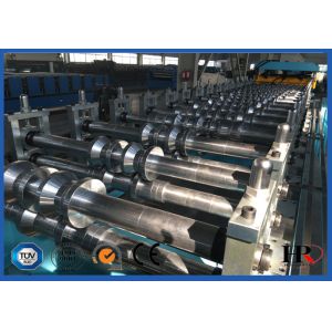 Customized Adjustable Roof Roll Forming Machine Automatic PLC Control