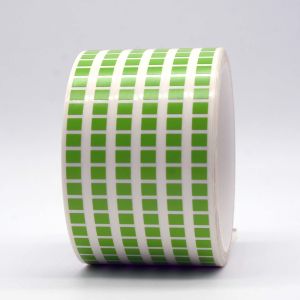 Wholesale 1mil Green Matte 6mmx5mm High Temperature Resistant Polyimide Label from china suppliers