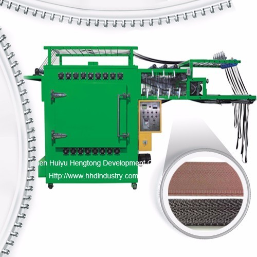 High Yield Metal Zipper Tape Ironing Machine with 55kg/H Output 12kw Power and