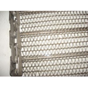 304L Stainless Mesh Conveyor Wire Belt 380V 400MM Width