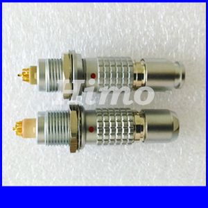 lemo fgg.0b.306 6 pins cheap compatible metal connector straight plug