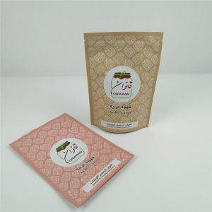 VMPET Resealable Stand Up Bags MOPP Mylar Aluminium Pouch