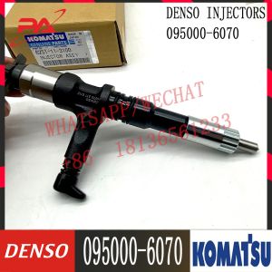 Common Rail Injector 095000-6070 For KOMATSU PC350-7 PC400-7 6251-11-3100