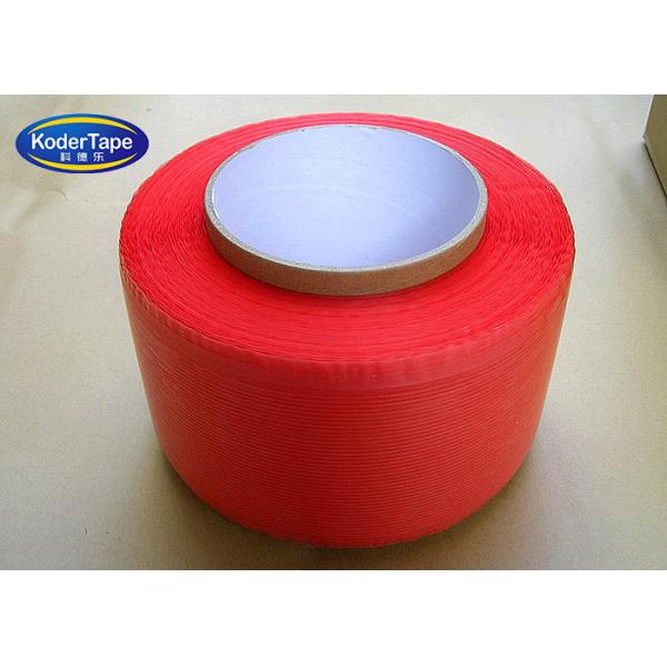 Yellow Resealable Adhesive Hdpe Sealing Tape Double Sided For PP Bag
