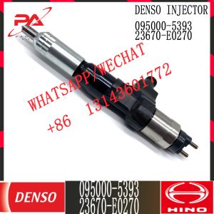 Wholesale DENSO Diesel Common rail Injector 095000-5393 for HINO 23670-E0270 from china suppliers