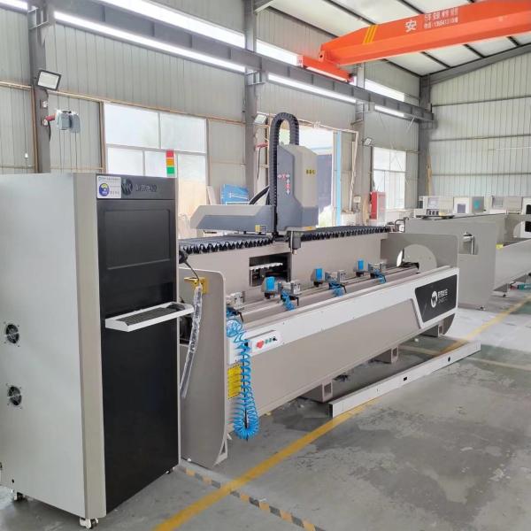 Quality 3 Axis Servo Controlled Machining Center For Aluminum Profile for sale