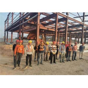 H Section Q235B Steel Structure Building With Aluminum Sliding Window