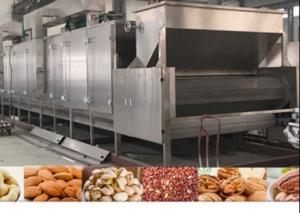 China Simple Structure Peanut Processing Machine Continuous Automatic Nut Roaster on sale