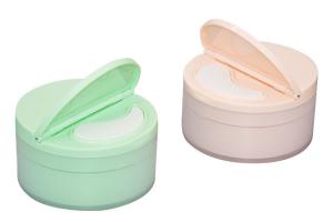 China PP Flip Top Cap Cosmetic Cream Jars Packaging 100g 110g Mask Jar on sale