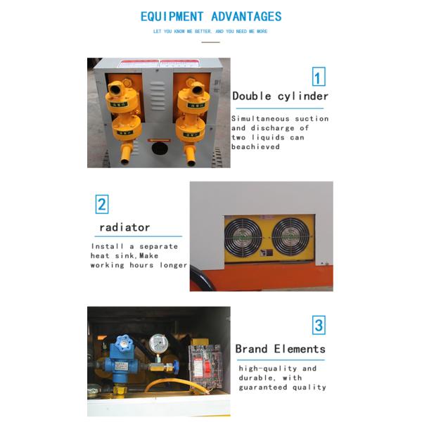 380V/220V Small Hydraulic Double-piston Concrete Pump for Refractory Grouting Machines