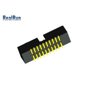 SGS LCP PA6T PBT SMT Box Header 1.27mm Wire To Board Connector