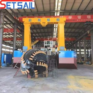 Hydraulic Cutter Suction Dredger with Customized Design and Diesel Engine
