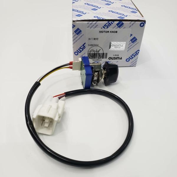 OUSIMA 34B0324 Excavator Throttle Knob Dial Fuel For Excavator LIUGONG