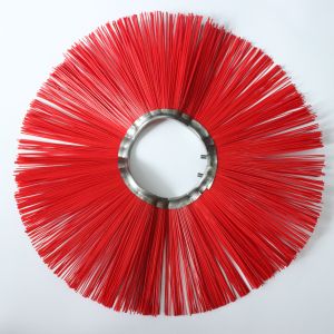 Wholesale Industrial Warehouse Cleaning Machine Hydraulic Multi Leaf Snow Sweeper Broom from china suppliers