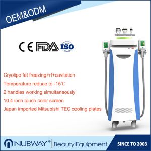 China 2019 most professional hot seller high quality 3 in 1 Cryo RF Cavitation slimming machine on sale
