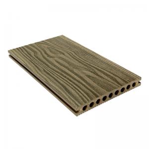 Wholesale Easy To Install And Maintain Hollow Composite Decking Material from china suppliers