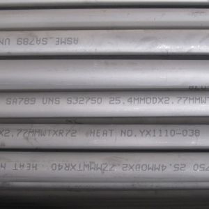 Sch40 SS Pipe 2" Seamless 32750 Stainless Steel Pipe Water Pipe ANSI ASME